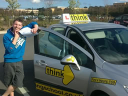 Jack guildford happy with think driving school